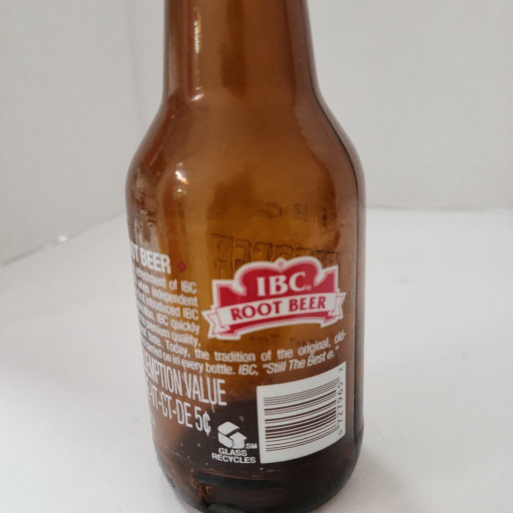 Vintage IBC Root Beer trial bottle collectible gift retro decor